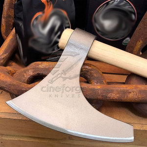 Hache en acier au carbone de qualité supérieure en stock, livraison directe d'usine, hache en acier au carbone pour usage extérieur - Product Image 6