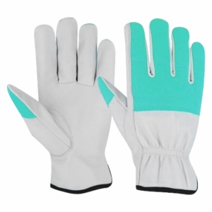 Hot Selling Assembly Work <b>Gloves</b> Durable Goat Grain Leather Soft and Comfortable Construction Safety <b>Gloves</b> with Latex Coating - Product Image 4