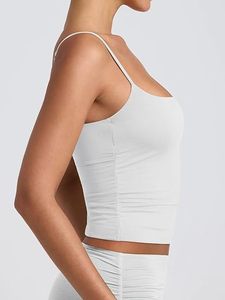 Nuevas Camisetas de Verano para Mujer, Cuello Cuadrado, Color Personalizado, Camiseta Básica, Ropa de Verano para Mujer, Camiseta/Tops para Gimnasio - Product Image 6