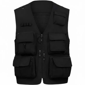 Chaleco de Trabajo Informal para Hombre, Diseño Personalizado, Transpirable, de Secado Rápido, Impermeable, Ecológico, 5 Dimensiones, Otoño - Product Image 1