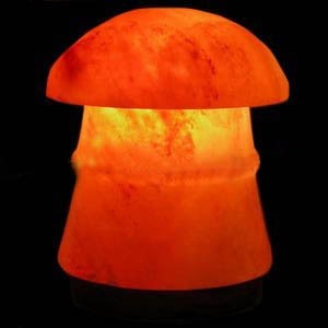Mushroom Shape Himalayan Salt Lamp Mushroom Shape Himalayan Pink Rock Salt Lamp 100%Organic Hand Curved Led Light For Decoration - Product Image 1