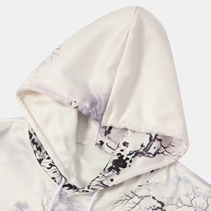 Sudadera con Capucha Personalizada con Logotipo Impreso en 3D, Sudadera Holgada de Poliéster para Hombre, Servicio OEM, Ropa Urbana, Sudadera Sublimada - Product Image 3