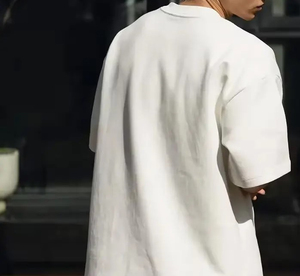 <b>Men</b> Oversized <b>White</b> T <b>Shirt</b> <b>Short</b> <b>Sleeve</b> O Neck Casual Letter Print Logo Front Cotton Jersey <b>men</b> oversized <b>white</b> t <b>shirt</b> <b>short</b> - Product Image 3