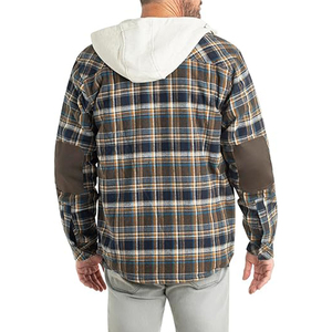 Unisex Thick Ultra Soft Cartoon Print Streetwear Hooded <b>Flannel</b> Shirt <b>Jacket</b> with Side Warm Pockets - Product Image 1
