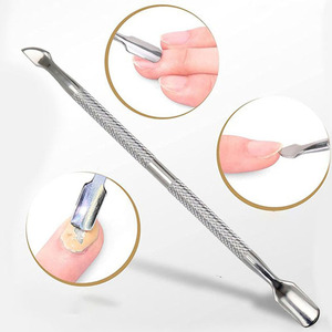 Outil de soin des cuticules, pousse-cuticules OEM pour les marques de beauté, outils de soin des ongles en gros, pousse-cuticules en acier inoxydable - Product Image 3