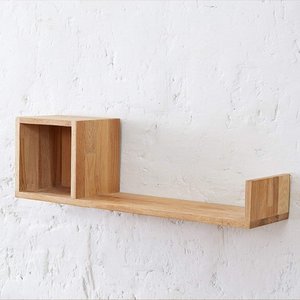 Estantería de madera para exhibir libros, estanterías de pared para libros, estanterías de almacenamiento de madera de primera calidad. - Product Image 6