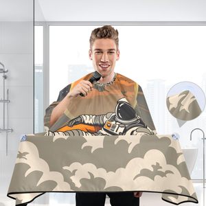 Capa de Barbero al por Mayor de Alta Calidad, Bata de Salón Única, Delantal de Peluquero con Marca Personalizada, Servicio ODM, Capas de Barbero Impresas a Medida - Product Image 4