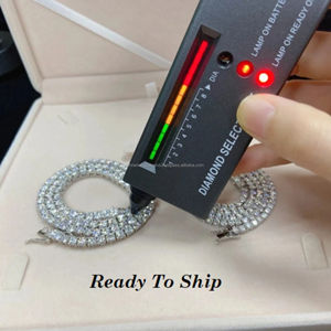 SHRAMAN DIAMOND Pulsera de tenis de lujo unisex de plata de ley 925, clásica, 4 mm, 9.52 ct, con diamantes cultivados en laboratorio, sin níquel, personalizable - Product Image 5