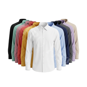 เสื้อเชิ้ตแขนสั้นขายดีที่สุด ขายส่ง OEM คอปกแต่งขอบ ปิดกระดุม สวมใส่สบาย ระบายอากาศได้ดี ทรงหลวม เหมาะสำหรับฤดูร้อน - Product Image 1