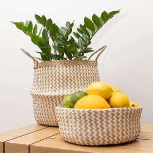 ตะกร้าใส่เสื้อผ้าหญ้าทะเลตะกร้าใส่เสื้อผ้า - Product Image 4