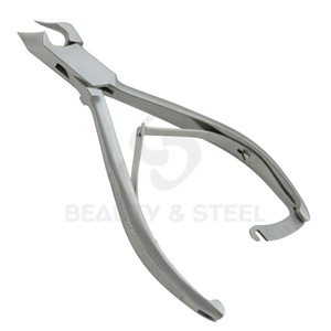 Coupe-ongles professionnels en acier inoxydable, coupe-ongles de précision avec poignée texturée pour soins de manucure et pédicure en salon - Product Image 3