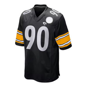 Uniforme de Fútbol Americano para Adultos, Diseño Moderno, Manga Corta, 100% Poliéster, Tallas Grandes, Servicio OEM, Precio al por Mayor - Product Image 2