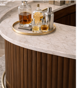 Ensemble de bar commercial au design contemporain, écologique, durable, avec cadre en bois personnalisé et apparence moderne - Product Image 2