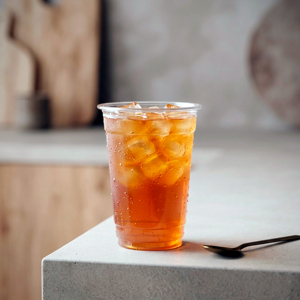 QUANG QUAN Hanoi 16 22 oz Transparent PP Single Wall Disposable Round <b>Drink</b> <b>Cups</b> with Lids for Bubble Tea & Coffee 95mm Diameter - Product Image 1