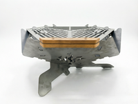 Grill à charbon de bois portable et pliable de grande taille, idéal pour le camping – Fournisseur d'usine