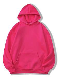 Sweat à capuche d'hiver pour femme, personnalisable avec logo frontal, 100 % coton molletonné, séchage rapide, respirant, sport, vente en gros - Product Image 3