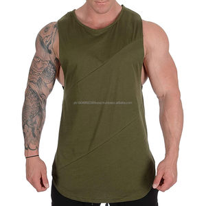 Singlet pour homme le plus vendu, personnalisé, léger, meilleur vêtement de sport, 100% coton, dernière arrivée, singlet de sport, fitness - Product Image 2