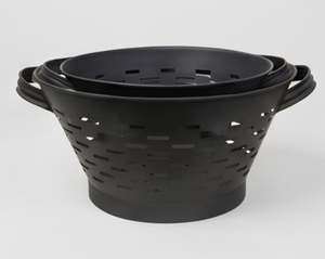 Premium Ventilated <b>Food</b> <b>Basket</b> Black Powder Coated For Storing Mixed Fruits Vegetables And Pantry Items With Neat Display - Product Image 5