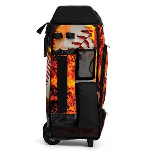Bolsa de Equipo de Béisbol al por Mayor con Compartimento para Casco, Fundas para Bates, Correas para Guardar Zapatos, Capacidad de 30-40L, Personalizable con Nombre y Logotipo del Jugador - Product Image 4