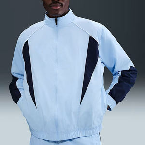 Chaqueta Cortavientos Deportiva para Hombre, Diseño Personalizado, Talla Grande, Chaqueta Impermeable de Poliéster Suave - Product Image 3