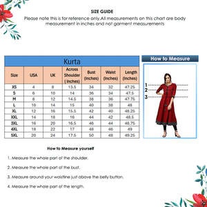 Kurta Anarkali Bordada de Algodón Marrón para Mujer, Cuello con Tres Cuartos de Manga, Ropa Étnica Festiva de Verano, Materiales Reciclados - Product Image 6