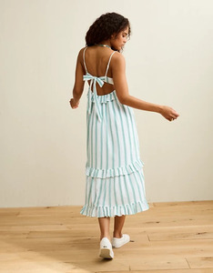 AE V-Neck <b>Ruffle</b> Midi <b>Dress</b> Women - Product Image 1