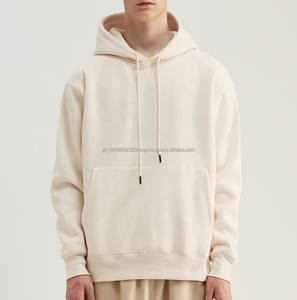 Fabricantes de ropa Sudadera con capucha Jersey de gran tamaño Venta al por mayor Unisex Alta calidad 100% Algodón Sudadera Logotipo personalizado Hombres Sudaderas con capucha - Product Image 2