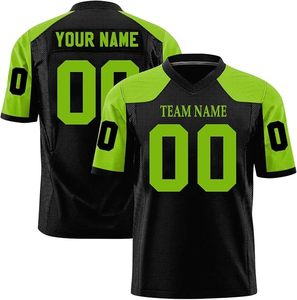 Jersey de Fútbol Americano al por Mayor, Transpirable, de Alta Calidad, Nuevo Diseño OEM Personalizado, Recién Llegado - Product Image 1