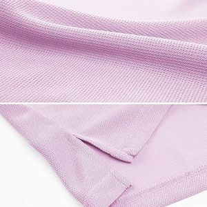 Chemises décontractées pour hommes de haute qualité avec logo personnalisé, élégantes, respirantes, à séchage rapide, motif uni, tricotées 100 % coton, manches courtes, collection 2026 - Product Image 2