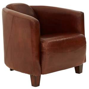 Sofá Chesterfield de Lujo en Cuero Genuino, Estilo Contemporáneo, Respaldo con Botones, Brazos Enrollados, Patas de Hierro, Convertible, con Esponja - Product Image 5