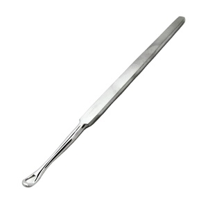 Curettes auriculaires Fox de qualité supérieure 6 mm, curette auriculaire droite et aiguisée pour otologie, instruments ORL, vente en gros - Product Image 1