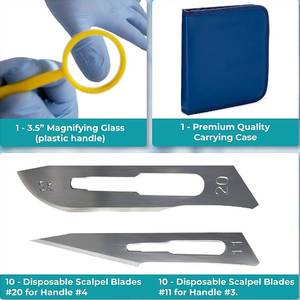 Kit de Disección, Equipo de Laboratorio Educativo con Herramientas de Precisión para Estudios de Anatomía, Clases Prácticas de Biología, Medicina - Product Image 2