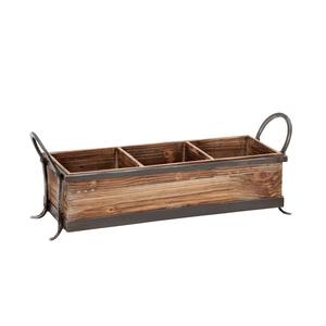 Nouveau support à couverts en bois de manguier à trois niveaux, écologique, organisateur de comptoir pour ustensiles en bois - Product Image 6