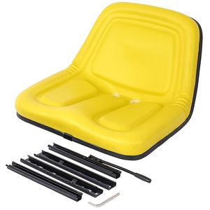 Asiento de Tractor de Lujo Color Blanco Compatible con John Deere, Kubota, Allis Chalmers, Bobcat, Case IH, Ford - Product Image 6