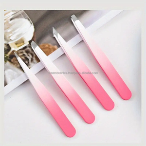 Pinzas para cejas, depilación, Clip de acero inoxidable, recortador de cejas, Clip de extensión de pestañas, herramienta de reparación de belleza para maquillaje - Product Image 3