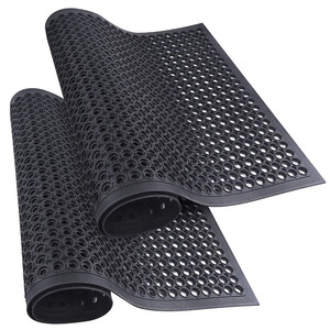 แผ่นยางปูพื้นแบบหนาพิเศษพร้อมรูระบายน้ำ - Product Image 4