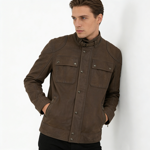 Budget Friendly Genuine <b>Leather</b> <b>Jacket</b> Sale Premium Fashion Outerwear <b>Mens</b> Womens Custom Made Bulk Wholesale Manufacturer - Product Image 6