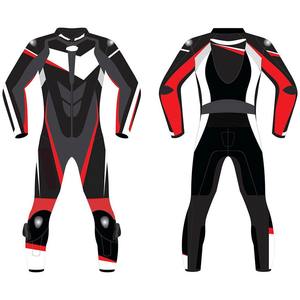 Trajes de Motociclismo de Cuero Resistentes al Viento, Ropa Deportiva a Precio de Mayoreo, Trajes de Carreras de Motos de Talla Grande - Product Image 4