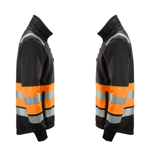 OEM Support Customised <b>Waterproof</b> Hi Vis Clothing Soft-shell <b>Work</b>-wear Windproof Safety Security Reflective Tape Jackets - Product Image 6