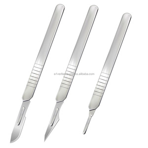 Bisturí Quirúrgico Manual de Acero Inoxidable A-1 VERITAS Premium, Mango Reutilizable, Instrumento Médico para Hospitales y UCI - Product Image 6