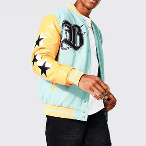 Chaquetas Varsity, Colección Mayorista Más Vendida, Chaqueta Varsity con Logotipo Personalizado, Producción de Ropa OEM - Product Image 1