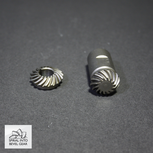 เฟืองเหล็กเกลียวขวาแบบกำหนดเองได้ ได้รับการรับรองมาตรฐาน ISO9001 ผลิตในไต้หวัน ของแท้ใหม่ คุณภาพสูง สำหรับชิ้นส่วนเครื่องจักรกล - Product Image 2