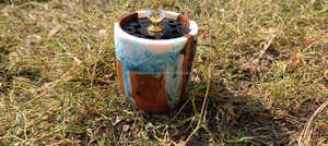 Brûleur d'encens en résine artisanale Sultan Aura, élégant, pour la maison, parfum du Ramadan et de l'Aïd - Product Image 3