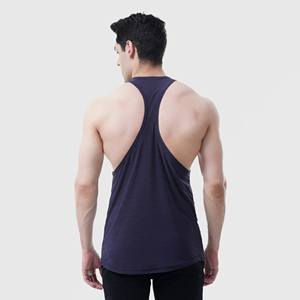 Wholesale Custom Logo Cotton <b>Running</b> <b>Singlet</b> Muscle Athletic Fitness Wear Workout Men Gym Tank Top for Men OEM Serviced - Product Image 3