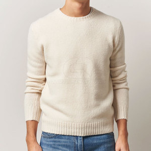 QURILL INDUSTRY Pull tricoté d'hiver pour homme – Chaud, décontracté et moderne, en mélange coton/laine doux et respirant, couleur unie - Product Image 3