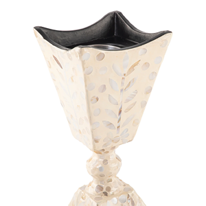 Quemador de incienso de madera de alta calidad con adornos de nácar para fragancias de oud y bakhoor, adecuado para decoración cultural. - Product Image 2