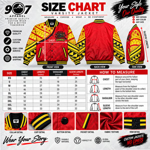 บริการ OEM เสื้อแจ็คเก็ตบอมเบอร์ Toa Samoa สำหรับฤดูใบไม้ร่วง  งานพิมพ์ลายแบบ Sublimation  ติดกระดุม  เสื้อแจ็คเก็ตบอมเบอร์สำหรับผู้ชาย  สไตล์สปอร์ตสำหรับกิจกรรมกลางแจ้ง - Product Image 5