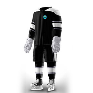 Uniforme de Hockey sobre Hielo Cómodo y Transpirable, Talla Personalizada, en Stock, Alta Calidad, Unisex para Adultos - Product Image 4
