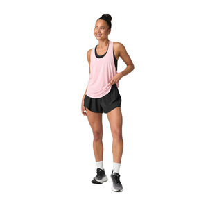 Camiseta Deportiva Rosa para Mujer, Estilo Racerback, Secado Rápido, Ligera, Transpirable, de Poliéster, con Logotipo Frontal, Estilo Casual - Product Image 3