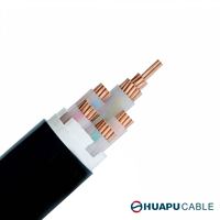 Câble électrique en cuivre toronné YJV 25-95mm², câble d'alimentation isolé XLPE pour moteur industriel 0,6/1KV
